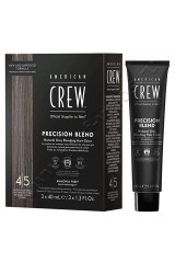 Мужская краска American Crew Precision Blend 4/5 Medium Natural для седых волос 3*40 мл