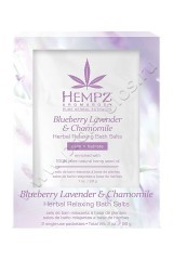 Соль Hempz Blueberry Lavender & Chamomile Herbal Relaxing Bath Salts для ванны