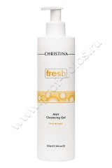 Гель Christina Cleaners Fresh AHA Cleansing Gel очищающий c фруктовыми кислотами для всех типов кожи 300 мл