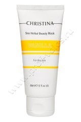 Маска Christina Sea Herbal Beauty Mask VANILLA ванильная маска для сухой кожи 60 мл
