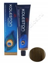 Крем - краска для волос Wella Professional Koleston Perfect Rich Naturals 7.31 Blonde Golden ASH Lump стойкая 60 мл