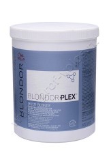 Обесцвечивающая пудра Wella Professional Blondor Plex Multi Blonde для волос без образования пыли 800 мл