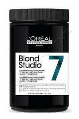 Пудра - глина Loreal Professional Blond Studio 7 Clay Lightening Powder для волос до 7 уровней осветления 500 мл