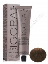  -  Schwarzkopf Professional Igora Royal Absolutes 8-60 Light Blonde Chocolate Natural    60 