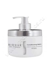 Бальзам-кондиционер Biosilk  Biosilk Silk Therapy Conditioning Balm для волос несмываемый Шелковая терапия 325 мл