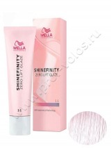 Гель-краска Wella Professional Shinefinity 09/65 Very Light Blonde Violet Mahogany (Pink Shimmer) для тонирования и блеска 60 мл