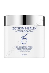 Салфетки Zein Obagi Zo Skin Health by Zein Obagi Oil Control Pads для контроля за секрецией себума 60 шт. мл
