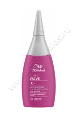 Лосьон Wella Professional Creatine+ Wave C Perm Emulsion для создания локонов окрашенных и чувствительных волос 75 мл