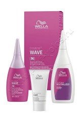 Набор Wella Professional Creatine+ Wave N 30/75/100 мл. для создания локонов нормальных и жестких волос